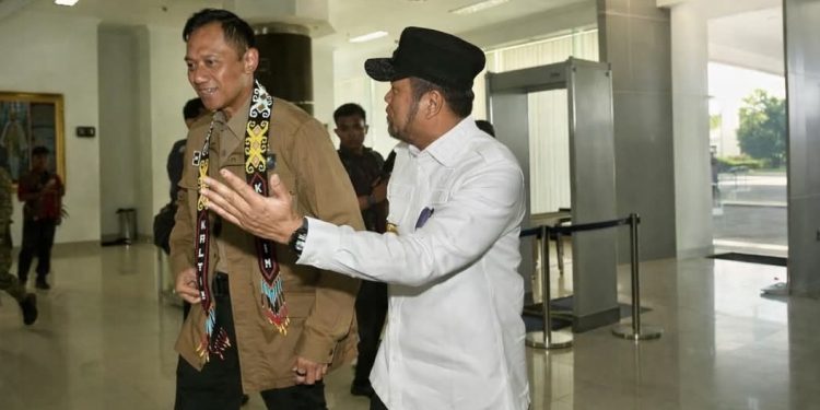 Gubernur Sampaikan Keluhan Jalan Nasional ke Menko AHY 