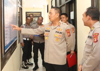 Kapolres Sidak Awal Tahun, Pastikan Pelayanan Publik Berjalan Optimal