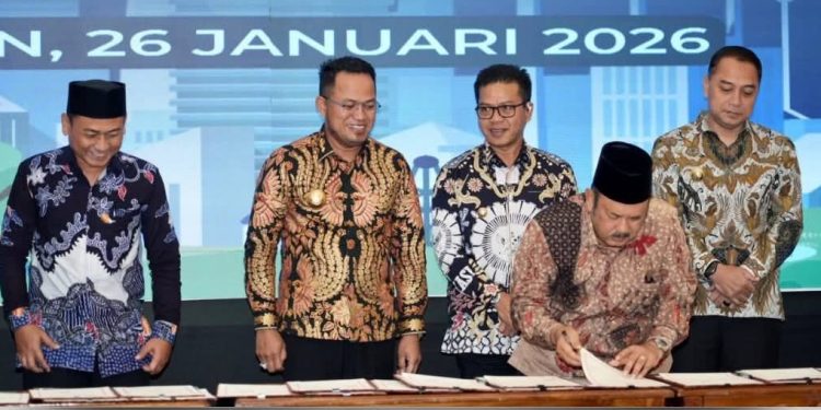 Gubernur Kaltim Teken MoU Kolaborasi Satu Data Indonesia 