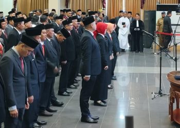 Pejabat Administrator dan Pengawas Kutai Timur Dilantik, Bupati Sampaikan Lima Arahan Penting