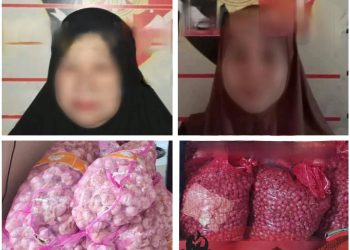 Curi Puluhan Karung Bawang, Dua Wanita di Samarinda Diringkus Polisi