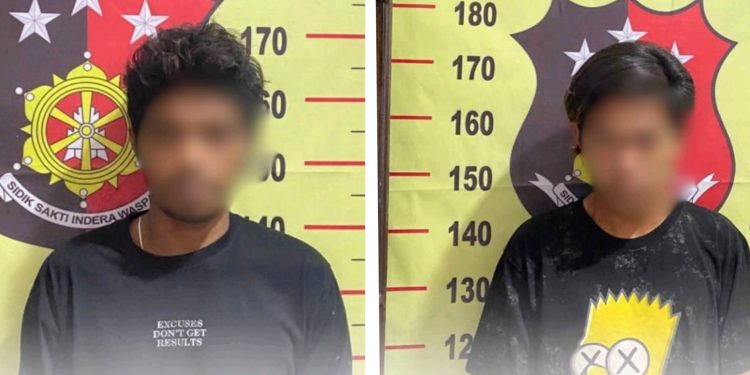 Dua Terduga Pelaku Curanmor di Kembang Janggut Ditangkap Polisi