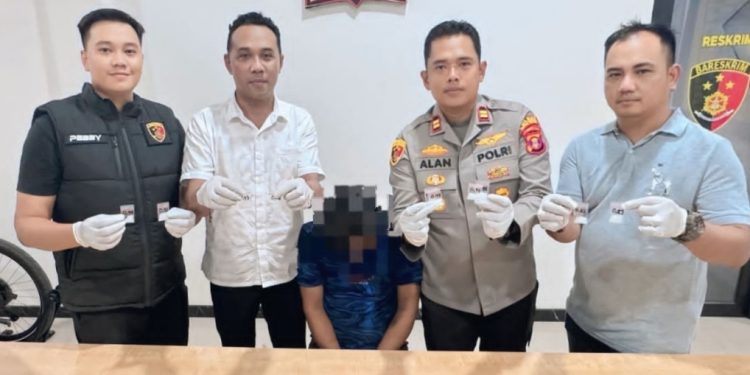 Pria di Sangatta Dibekuk, Polisi Sita 10 Paket Sabu Seberat 9,5 Gram 