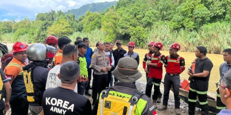 Tim SAR Lanjutkan Operasi Pencarian Korban Tenggelam di Sungai Kandilo