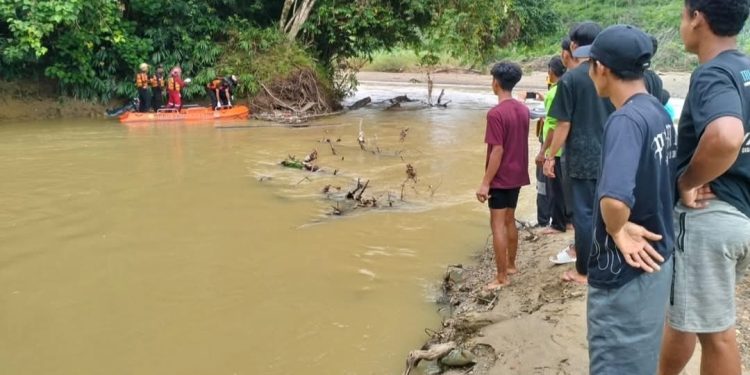 Korban Tenggelam Sungai Kandilo Ditemukan Meninggal Dunia