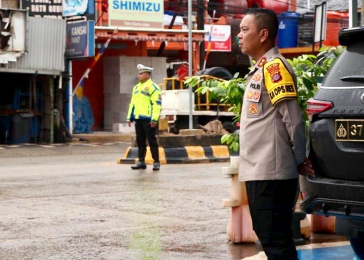 Kapolres Tinjau Commander Wish Arus Pagi di Sangatta 