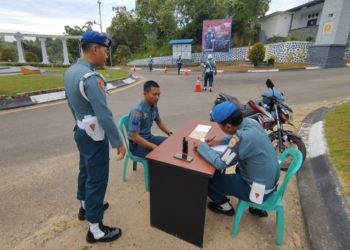 Denpomal Lanal Sangatta Operasi Gaktib Tingkatkan Disiplin Prajurit