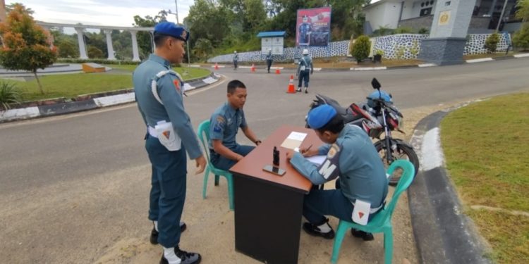 Denpomal Lanal Sangatta Operasi Gaktib Tingkatkan Disiplin Prajurit