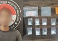 Pengedar Narkoba di Sebulu Dibekuk, Polisi Sita 7,80 Gram Sabu