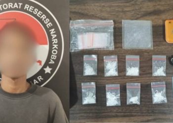 Pengedar Narkoba di Sebulu Dibekuk, Polisi Sita 7,80 Gram Sabu