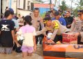 Kapolres Takziah di Rumah Duka Korban Akibat Banjir Sangatta