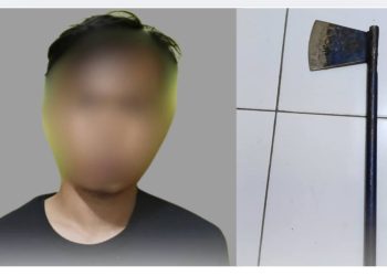 Penganiaya Berkapak di Muara Muntai Ditangkap Polisi 