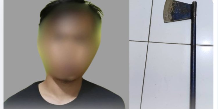 Penganiaya Berkapak di Muara Muntai Ditangkap Polisi