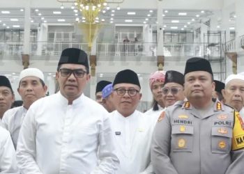 Kapolresta Samarinda Hadiri Peresmian Masjid Raya Darussalam