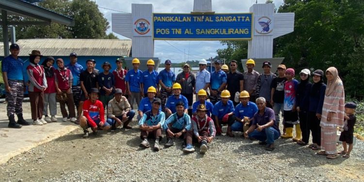 Posal Sangkulirang Gelar Aksi Bersih di Pantai Maloy 