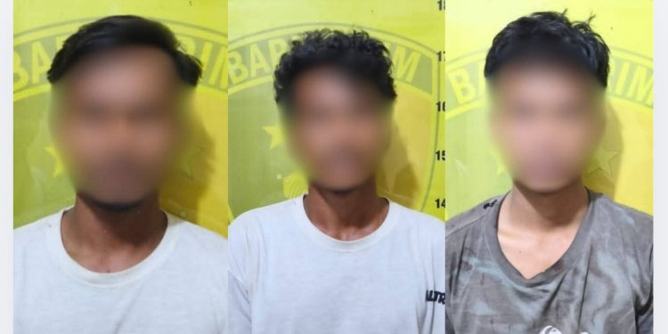 Tiga Pria di Muara Muntai Ditangkap, Polisi Sita 5,45 Gram Sabu 