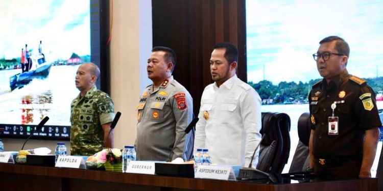 Rapim Polda Kaltim Bahas Sinergi Pembangunan, Ini Kata Gubernur 