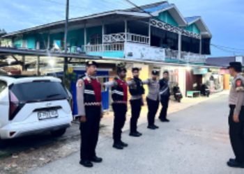 Polres Gelar Patroli Subuh Cegah Balap Liar di Sangatta 