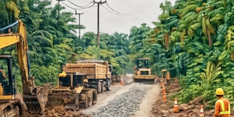 Anggaran Jalan Dialihkan, Empat Desa di Bongan Tak Lagi Terisolasi