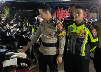 Polresta Samarinda Bubarkan Balap Liar, 20 Motor Diamankan