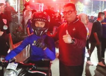 Wawali Samarinda Buka Night Race Drag Bike Kapolresta Cup