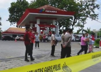 Diduga Selewengkan Solar Subsidi, SPBU Tegalbesar Disegel Polisi 
