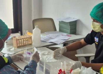 Sidokkes Polres Berau Periksa Ribuan Porsi Makanan di SPPG