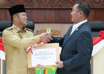 Gubernur Kaltim Sampaikan LKPJ 2025, Realisasi APBD Capai 92 Persen
