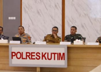 Polres Kutai Timur Gelar Rakor Lintas Sektoral Amankan Idulfitri 