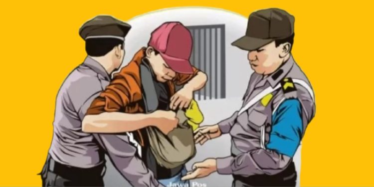 Polres Berau Tangkap Terduga Pengedar Sabu di Karang Ambun