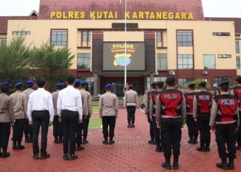 Wakapolres Kutai Kartanegara Tekankan Profesionalisme Anggota
