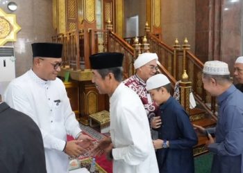 Wagub Seno Aji Salat Id di Masjid Pemprov Kaltim, Ini Pesannya