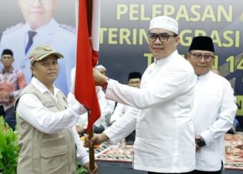 Wali Kota Samarinda Lepas 1.024 Jamaah Haji di GOR Segiri