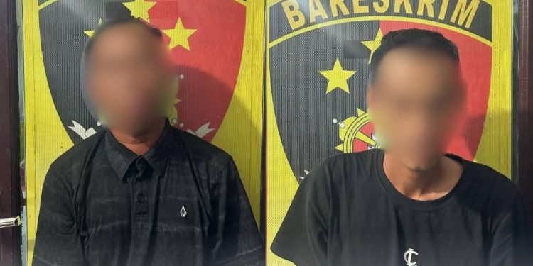 Polsek Anggana Tangkap Dua Pria Terkait Kasus Narkoba