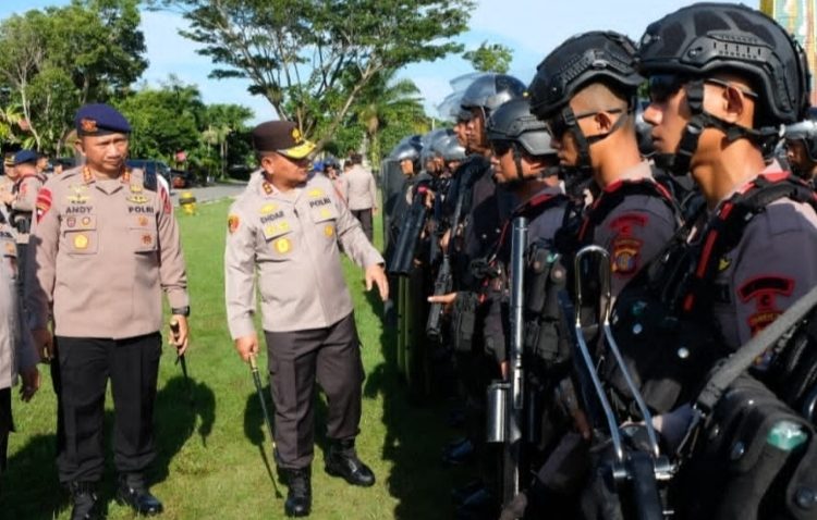Polda Kaltim Siagakan Personel Amankan Unjuk Rasa 21 April