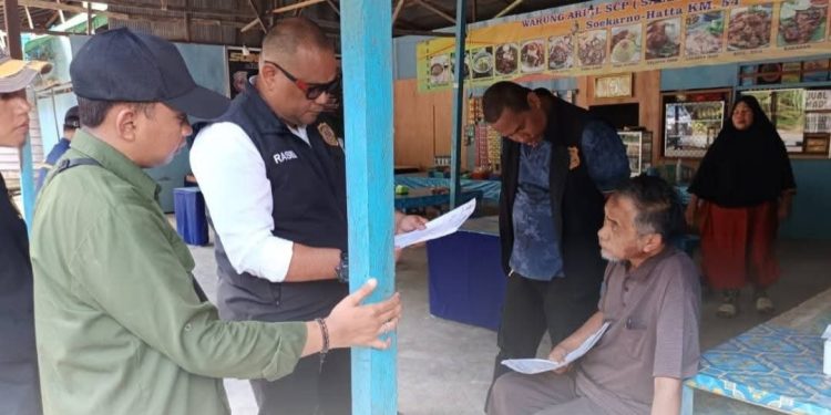 Polsek Samboja Kawal Penertiban Aktivitas Ilegal di Tahura Bukit Soeharto