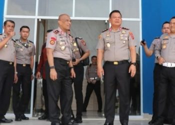 Kapolda Cek Progres Pembangunan Sarpras KM 13 Balikpapan