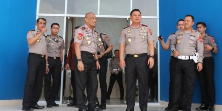 Kapolda Cek Progres Pembangunan Sarpras KM 13 Balikpapan