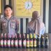 Diduga Jual Miras Ilegal, Wanita di Berau Diamankan Polisi