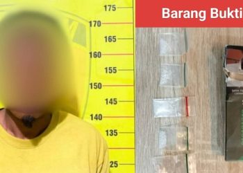 Polisi Muara Muntai Tangkap Petani Bawa Sabu di Kebun Sawit
