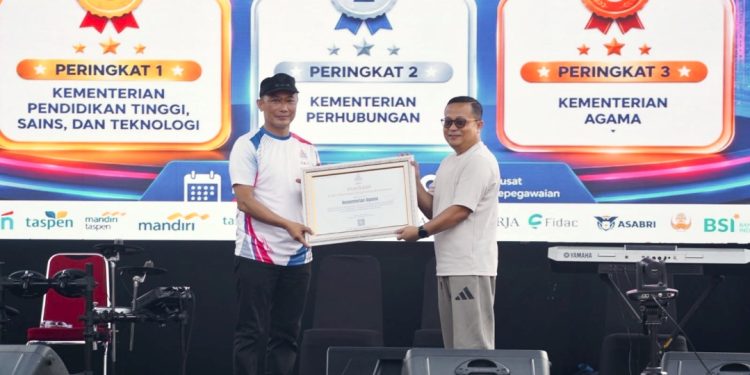 Kelola 400 Ribu ASN, Kemenag Raih Penghargaan BKN Nasional
