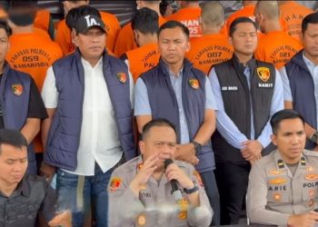 Polresta Samarinda Ungkap 37 Kasus Pencurian dengan 53 Tersangka 