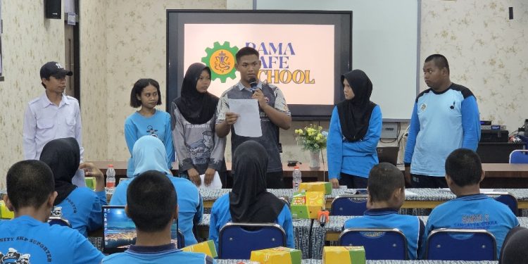 PAMA Bekali Kader Safe School SMKN 2 Sangatta Utara Lewat Pelatihan IBPR