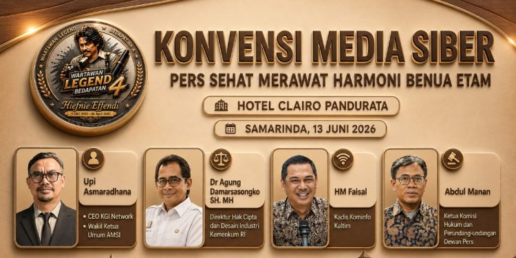 Konvensi Media Siber di Samarinda Hadirkan Empat Narasumber Nasional