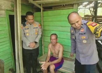 Polres Berau Resmikan Hasil Bedah Rumah Warga Penderita Stroke